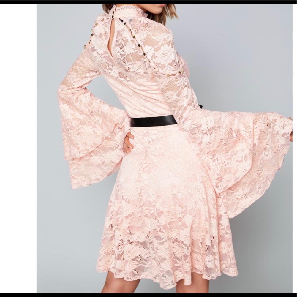 bebe lace dress size xs